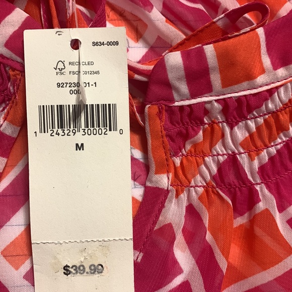 🦋 NWT Gap  Women’s Summer sleeveless blouse, Size M - Picture 10 of 10